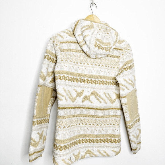 The NORTH FACE Campshire Printed Pullover Hoodie 2.0 Gardenia Fair Isle XS - Picture 6 of 9